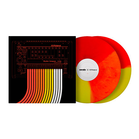 Serato Paire Vinyl Roland TR808 Limited