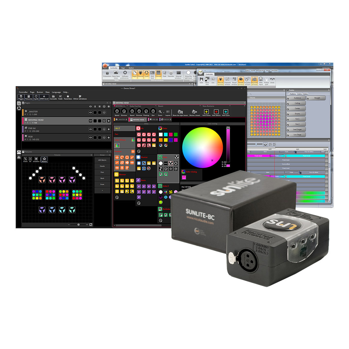 dmx lighting control software for mac