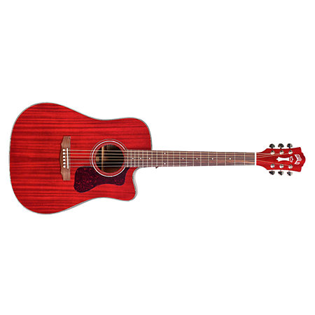 Guild Westerly D-120CE Cherry Red + housse