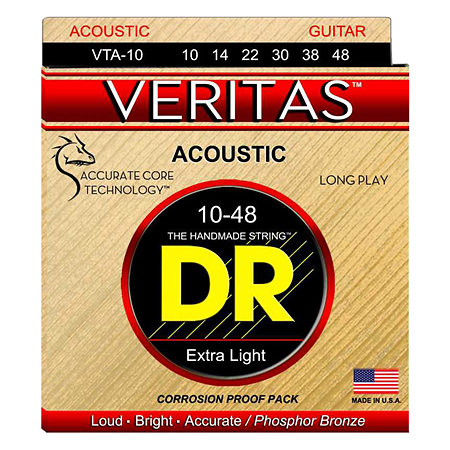 Veritas Acoustic VTA-10 10-48 DR Strings