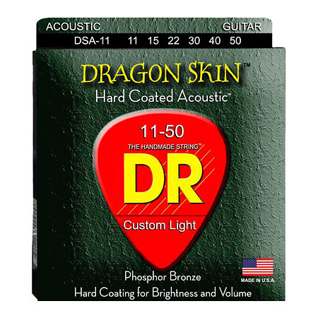 DR Strings DSA-11 Dragon Skin  011-050