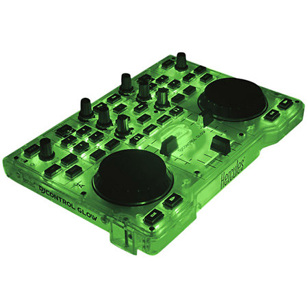 DJ Control Glow Green Hercules DJ