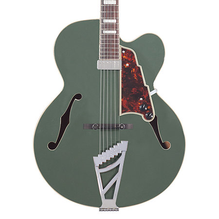 Premier EXL-1 Army Green + housse D'Angelico