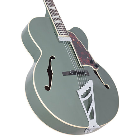 Premier EXL-1 Army Green + housse D'Angelico