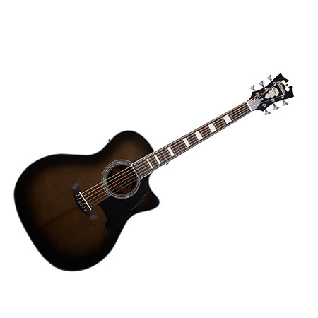 D'Angelico Premier Gramercy Grey Black