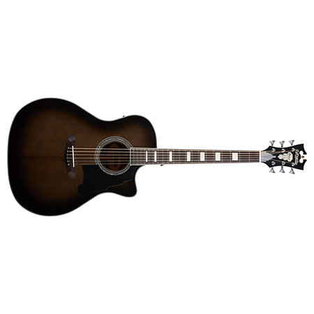 D'Angelico Premier Gramercy Grey Black