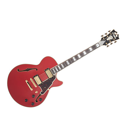 DELUXE SS Matte Cherry Limited Edition D'Angelico