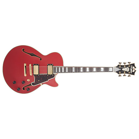 D'Angelico DELUXE SS Matte Cherry Limited Edition