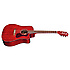 Westerly D-120CE Cherry Red + housse Guild