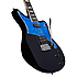 Premier Bedford Black Blue Pickguard + housse D'Angelico