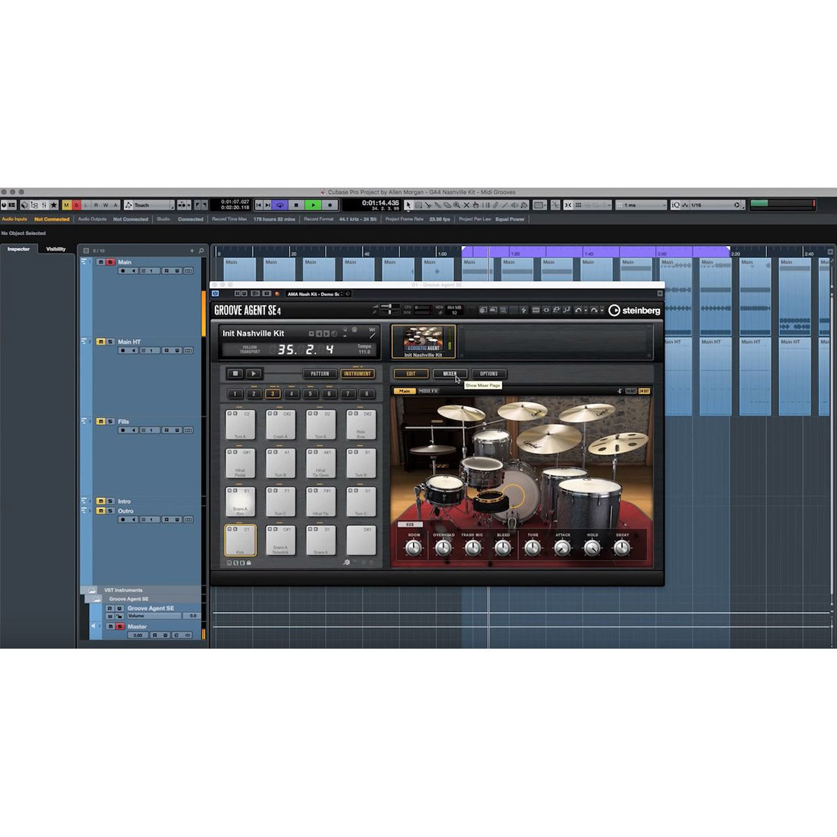 Steinberg Groove Agent 4 Logiciel Instruments Virtuels SonoVente
