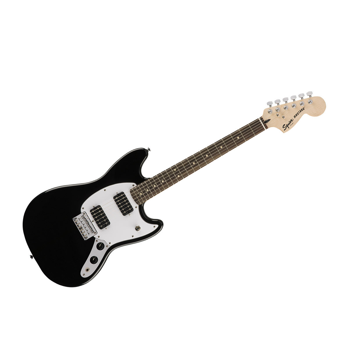 squier mustang black