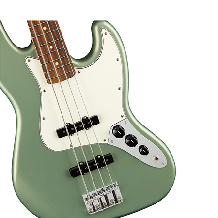 PLAYER JAZZ BASS PF Sage Green Metallic Fender