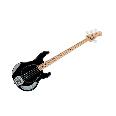 Sterling by Music Man StingRay SUB Ray4 Black MN