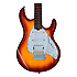 Silhouette SUB Silo3 Tobacco Sunburst Sterling by Music Man