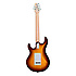 Silhouette SUB Silo3 Tobacco Sunburst Sterling by Music Man