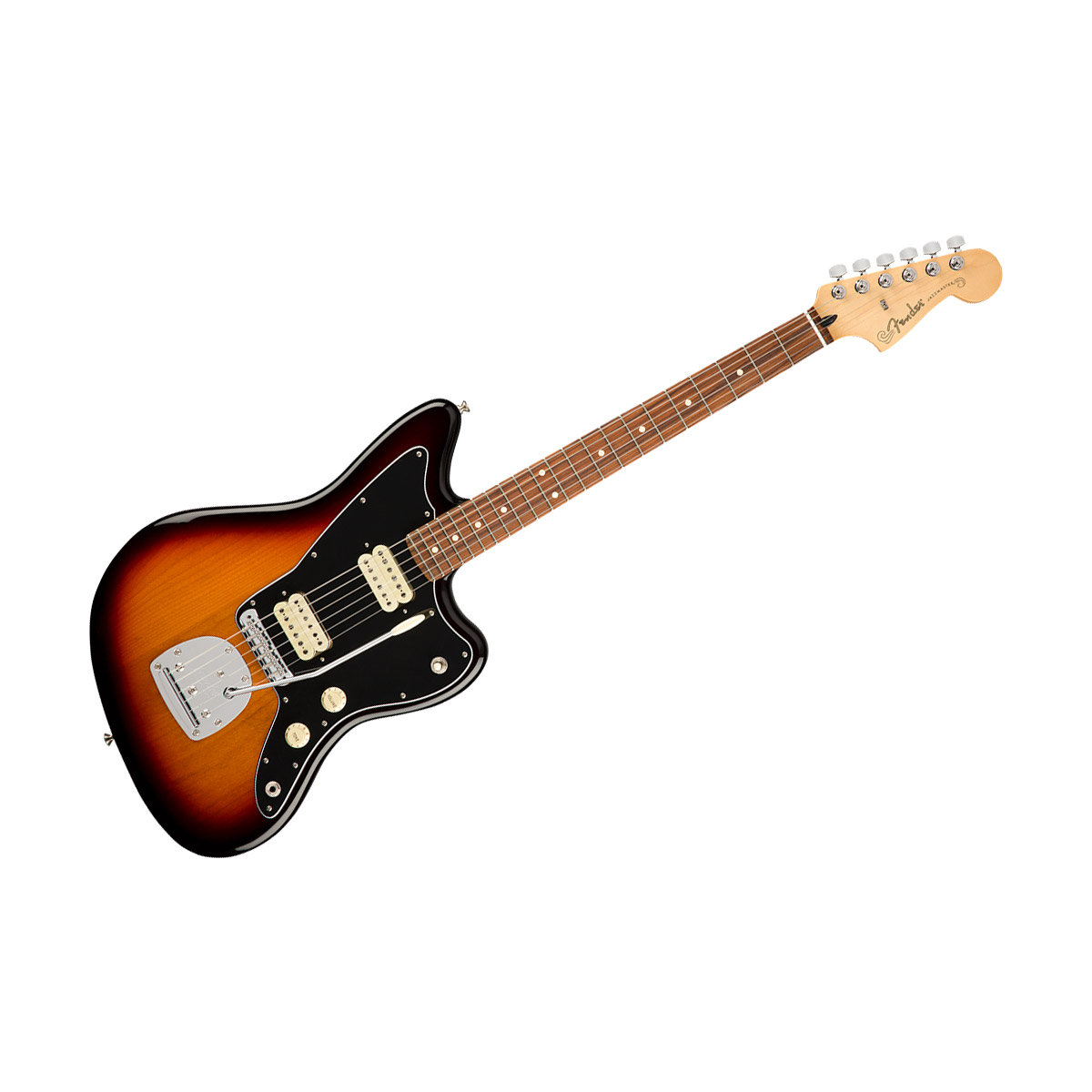 jazzmaster sunburst black pickguard