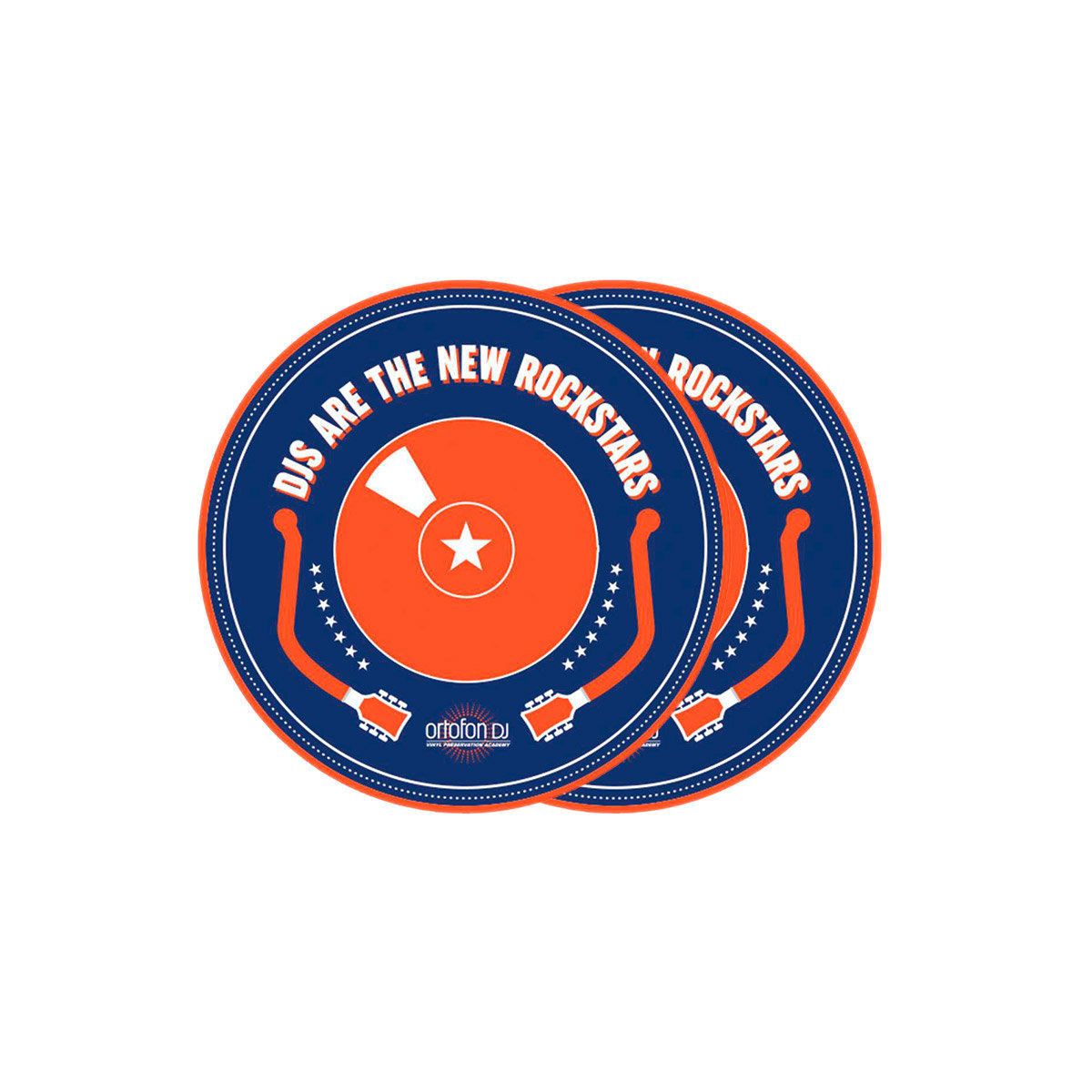 Ortofon SLIPMAT DJ (la paire) Feutrines et Accessoires Vinyle