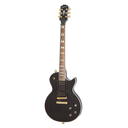 Prophecy Les Paul Custom Plus GX Outfit Midnight Ebony + étui Epiphone