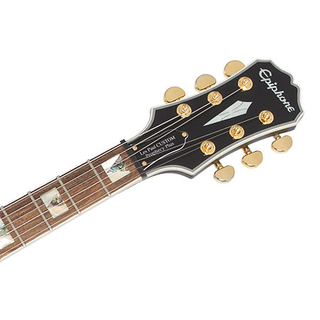 Prophecy Les Paul Custom Plus GX Outfit Midnight Ebony + étui Epiphone