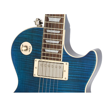 Les Paul TRIBUTE Plus Outfit Midnight Sapphire  + étui Epiphone
