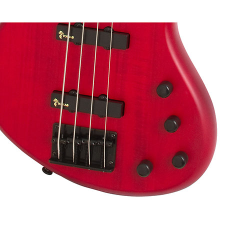 Toby Deluxe-IV Bass Translucent Red Satin Epiphone