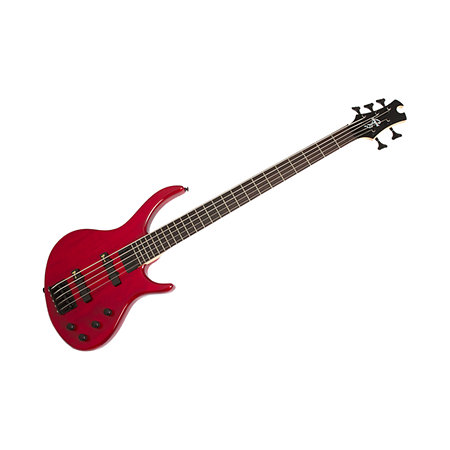 Epiphone Toby Deluxe-V Bass Translucent Red