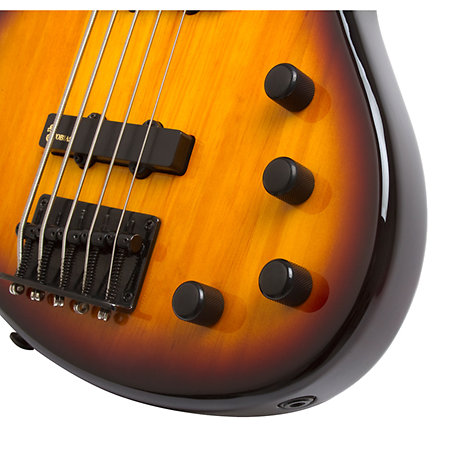 Epiphone Toby Deluxe-V Bass Vintage Sunburst - Basse électrique