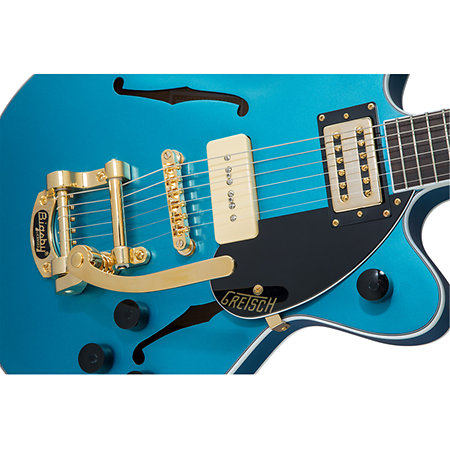 G2655TG-P90 LTD Streamliner Jr Riviera Blue Satin Gretsch Guitars