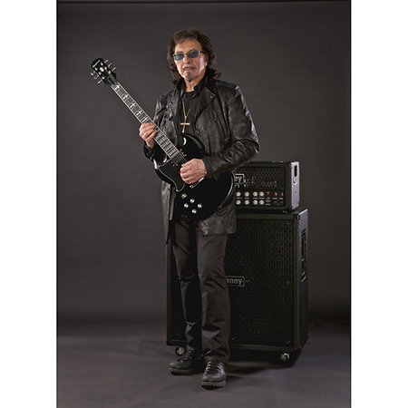 SG Custom Tony Iommi signature Ltd Ed Ebony Left Handed Epiphone