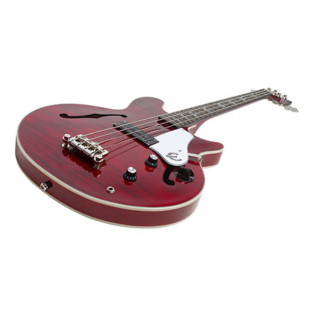 Ltd Ed Jack Casady Bass Wine Red 20th Anniversary + housse Epiphone
