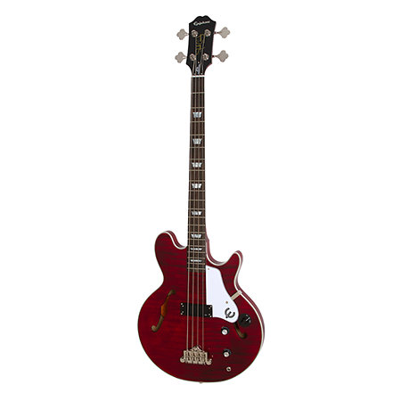 Ltd Ed Jack Casady Bass Wine Red 20th Anniversary + housse Epiphone