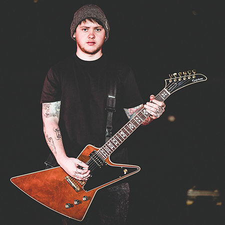 Ltd Ed Lee Malia Explorer Custom Artisan Walnut + housse Epiphone
