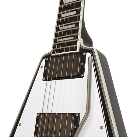 Ltd Ed Richie Faulkner Flying-V Ebony + housse Epiphone
