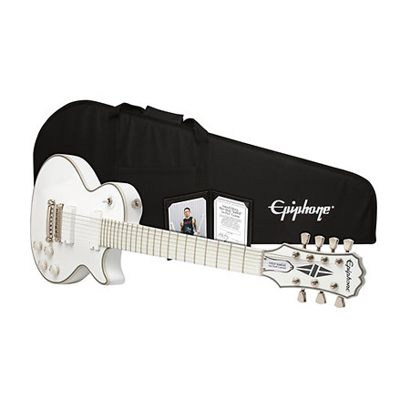 Epiphone Ltd Ed Matt Heaf00y Snofall Les Paul Custom7 Alpine White  housse
