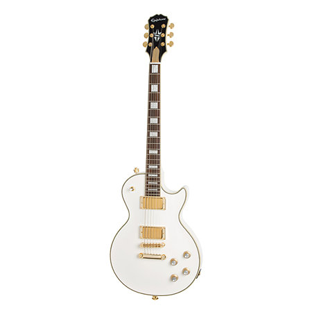 Ltd Ed Bjorn Gelotte Jotun Les Paul Custom Bone White + étui Epiphone