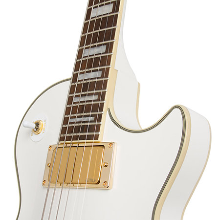 Ltd Ed Bjorn Gelotte Jotun Les Paul Custom Bone White + étui Epiphone