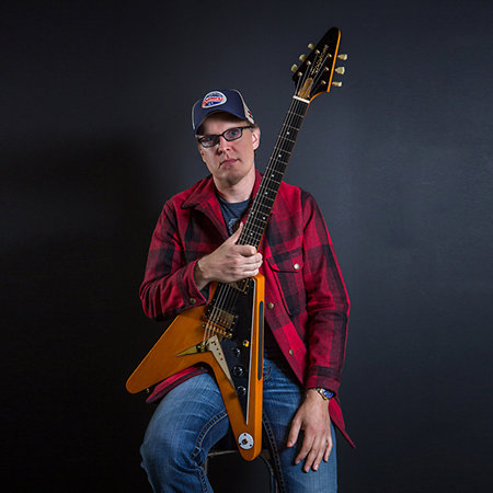 Ltd Ed Joe Bonamassa 1958 Amos Korina Flying-V Amber Natural + étui Epiphone