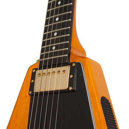Ltd Ed Joe Bonamassa 1958 Amos Korina Flying-V Amber Natural + étui Epiphone