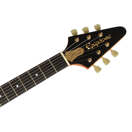 Ltd Ed Joe Bonamassa 1958 Amos Korina Flying-V Amber Natural + étui Epiphone