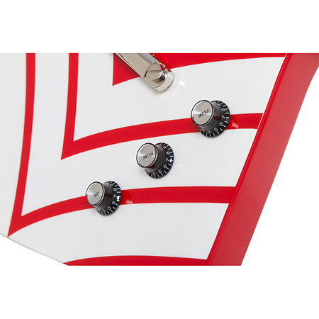 Jason Hook M-4 Explorer Red + housse Edition Limitée Epiphone