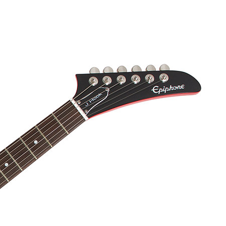 Jason Hook M-4 Explorer Red + housse Edition Limitée Epiphone