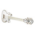 Ltd Ed Matt Heaf00y Snofall Les Paul Custom7 Alpine White  housse Epiphone