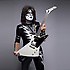 Ltd Ed Tommy Thayer White Lightning Explorer Metallic White  + étui Epiphone