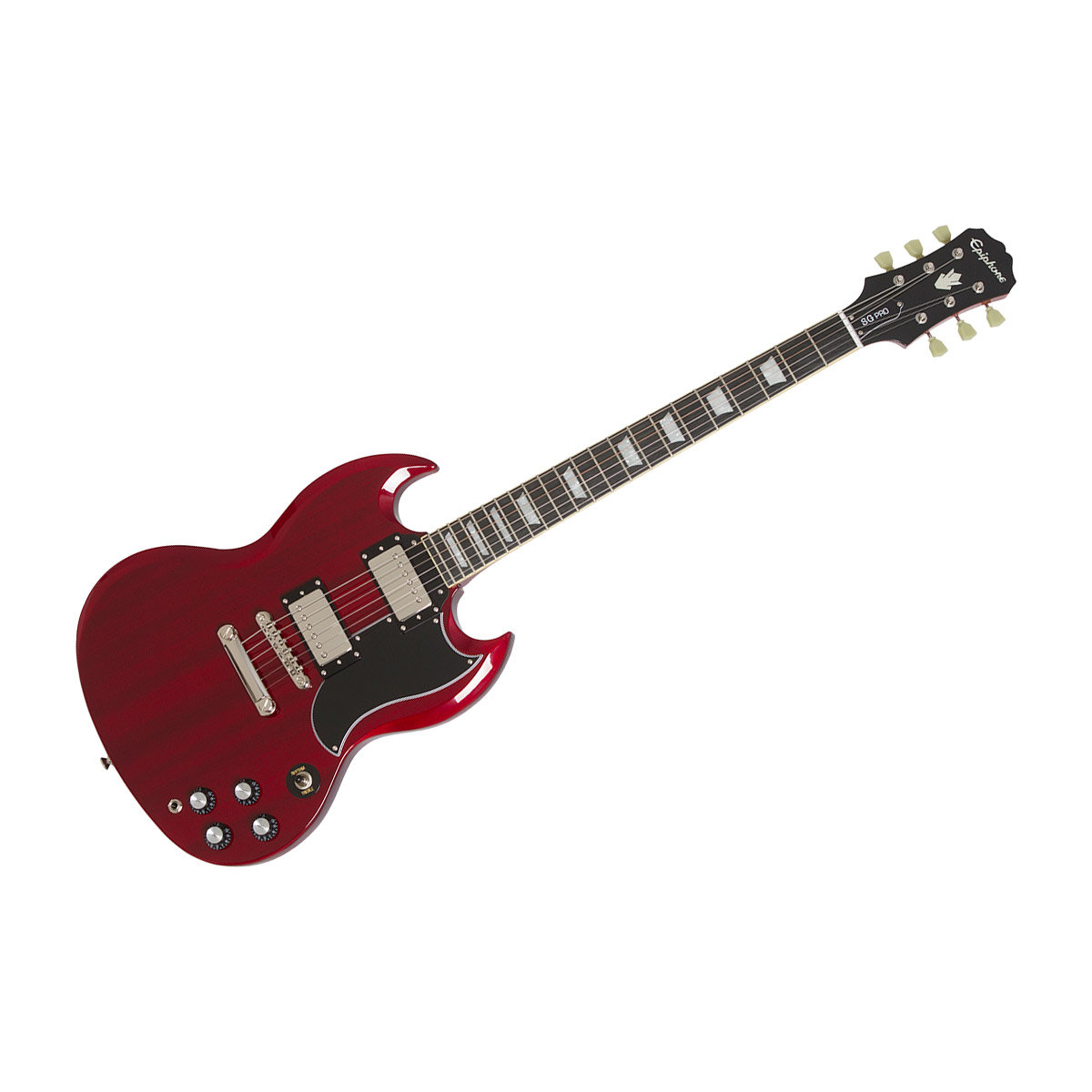 Epiphone Sg G 400 Pro Cherry Guitare Metal Moderne