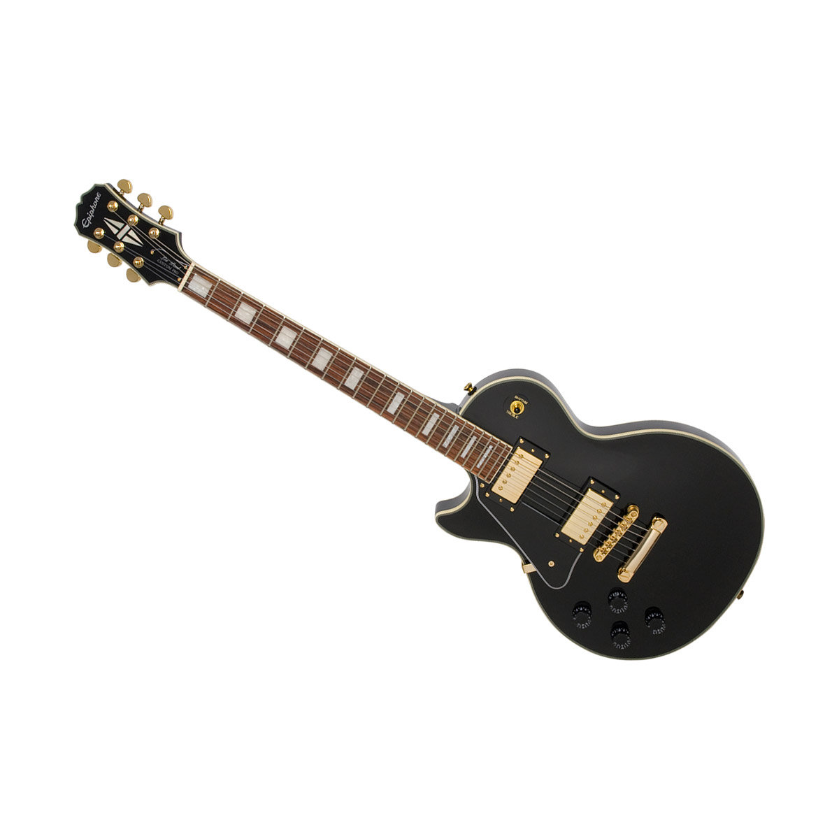 Epiphone Les Paul CUSTOM PRO Ebony Left Handed Guitare Electrique