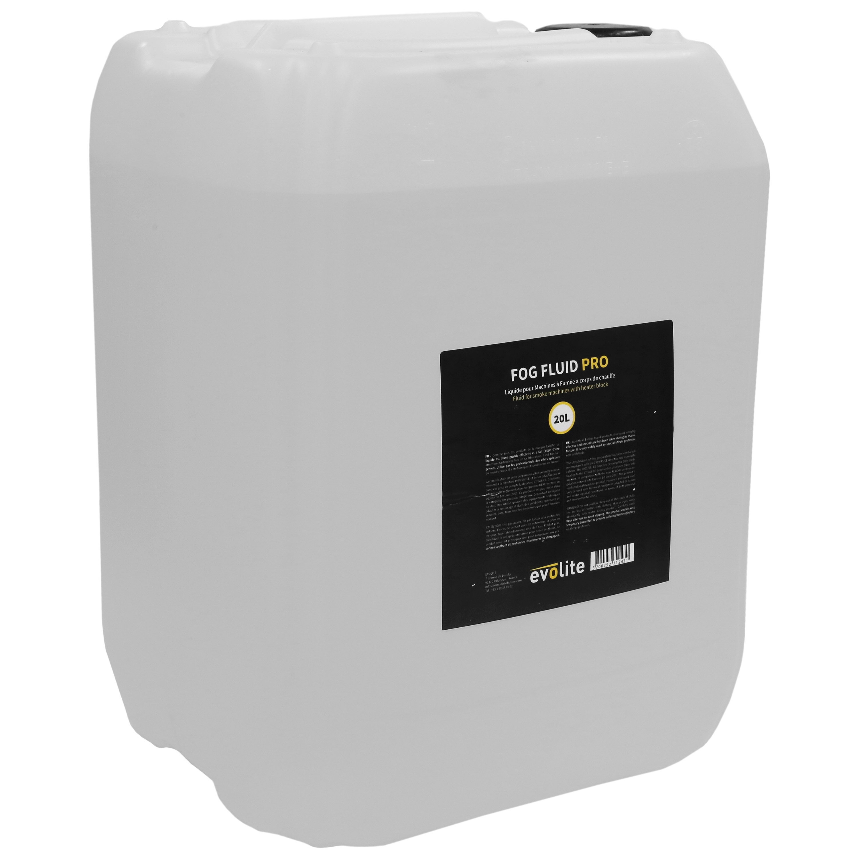 Fog Fluid PRO 20L Fluids Evolite en