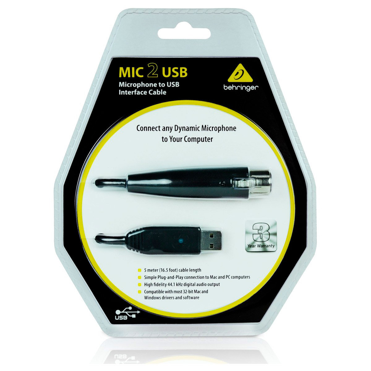 Behringer MIC 2 USB Carte Son
