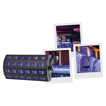 Power Lighting UV PANEL 24X3W CURV