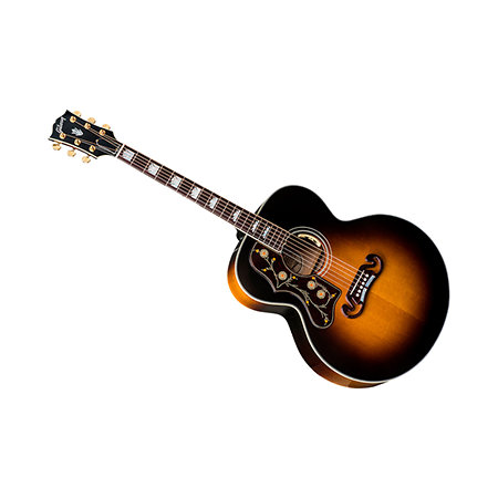 SJ-200 Standard Vintage Sunburst Lefty 2019 Ltd + étui Gibson